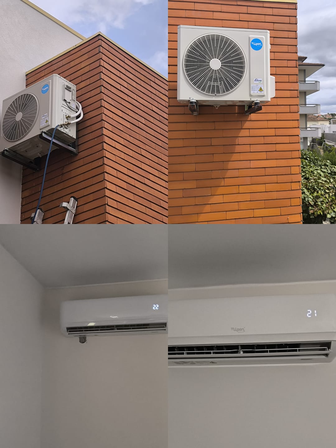 Unidades Nipon · Interior e Exterior